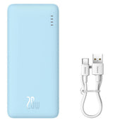 Baseus P10022801313-00 powerbank Lithium polymer (LiPo) 10000 mAh Blå