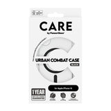 PanzerGlass CARE™ by ® Urban Combat Case Transparent m. Sort MagSafe iPhone 16