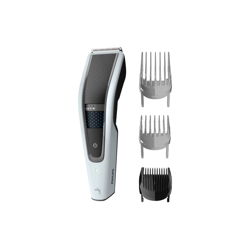 Philips 5000 series HC5610/15 skæg- og hårtrimmer Sort, Hvid 28 Nikkel-Metalhydrid (NiMH)
