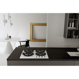 Whirlpool AKT 625/WH Sort, Hvid Indbygget 60 cm Gaskomfur 4 zone(s)
