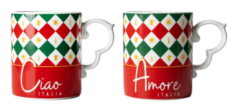 Bialetti Tricolore kop Flerfarvet Kaffe 1 stk
