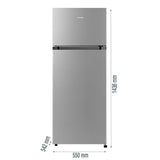 Gorenje RF414DPS4 Fritstående 206 L Grå, Metallic