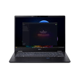 Acer TravelMate P6 TMP614-54-TCO-553Z Intel Core Ultra 5 226V Laptop 35,6 cm (14") WUXGA 16 GB LPDDR5x-SDRAM 512 GB SSD Wi-Fi 7 (802.11be) Windows 11 Pro Tysk Sort