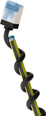 Goobay 74316 netværkskabel Sort 0,15 m Cat6a U/FTP (STP) Rund