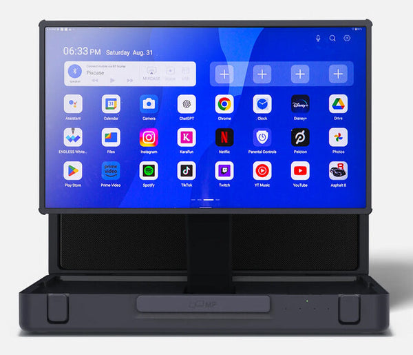 Mobile Pixels PixCase 27" LCD Bærbar skærm Sort 68,6 cm (27") 1920 x 1080 pixel
