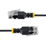 StarTech.com N6APATUTP34BKS3M netværkskabel Sort 3 m Cat6a U/UTP (UTP) Rund