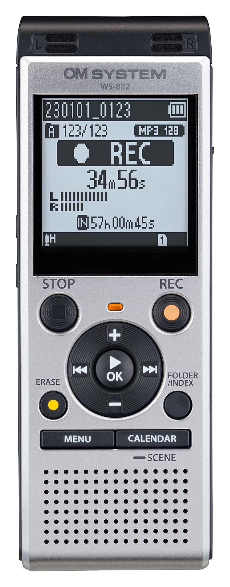 Olympus WS-882 Flashkort Sølv