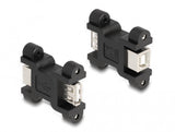 DeLOCK 66076 kabel kønsskifter USB A USB B Sort