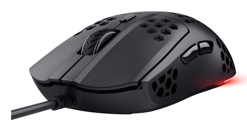 Trust GXT 928 HELOX mus Spil Højre hånd USB Type-A Optisk 6400 dpi