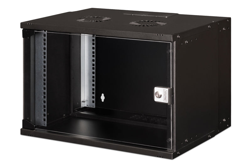 Digitus DN-49203 stativ 7U Vægmonteret stativ Sort