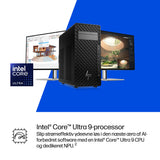 HP Z2 TWR G1i U9285K 64GB/1TB PC NX Intel Core Ultra 9 285K DDR5-SDRAM SSD Windows 11 Pro Tower Workstation AI Workstation, AI PC Sort