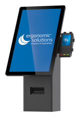Ergonomic Solutions SpacePole Kiosk SPK402-32 tilbehør til POS-system Kiosk-sæt Hvid Metal 75 x 75 mm 100 x 100 mm