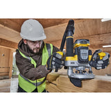DeWALT DCW620H2-QW router og overfræser Sort, Gul 23000 rpm