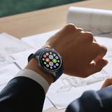 OnePlus Watch 2 3,63 cm (1.43") AMOLED 47 mm Digital 466 x 466 pixel Berøringsskærm Blå Wi-Fi GPS (satellit)