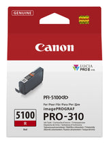 Canon PFI-5100 R blækpatron 1 stk Original Rød