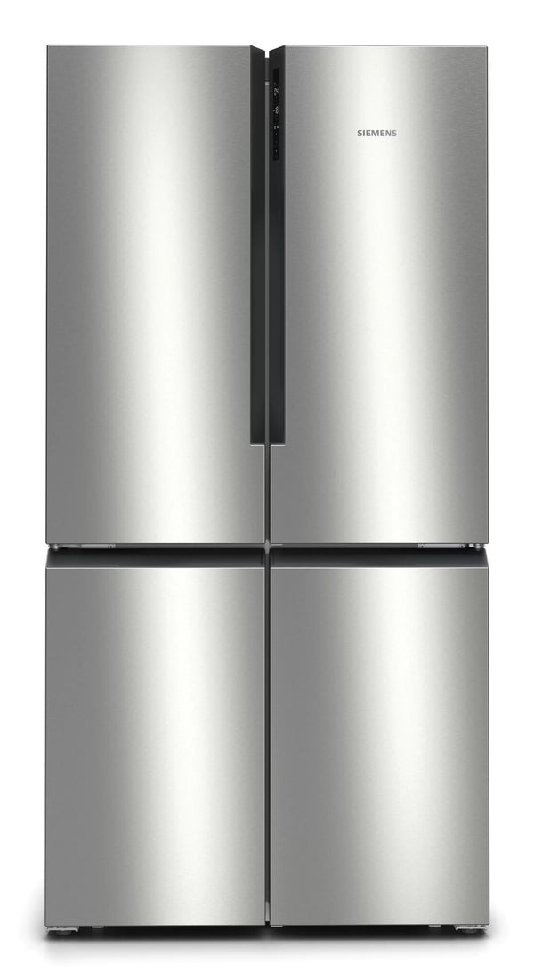 Siemens iQ300 KF96NVPEA side-by-side køle-fryseskab Fritstående 605 L Sølv