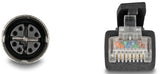 DeLOCK 80589 netværkskabel Sort 1 m Cat5e S/FTP (S-STP)
