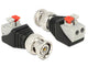 DeLOCK 65525 kabel kønsskifter BNC Sort, Sølv