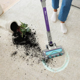 Shark IP1251EUT stav støvsuger & elektrisk kost Stick vakuum Batteri Dry Poseløs 0,7 L 380 W Grå, Lilla