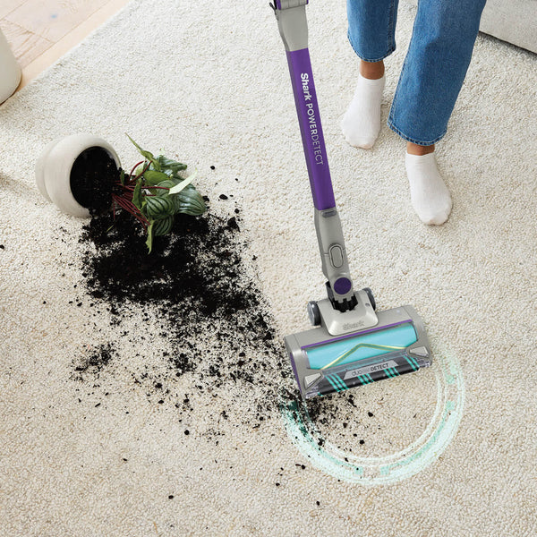 Shark IP1251EUT stav støvsuger & elektrisk kost Stick vakuum Batteri Dry Poseløs 0,7 L 380 W Grå, Lilla