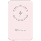 Verbatim Charge 'n' Go Lithium polymer (LiPo) 5000 mAh Trådløs opladning Lyserød