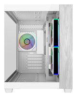 Cooler Master Elite 481 Wood Mini Tower Hvid