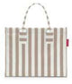 Reisenthel daily shopper Beige, Hvid Mulepose