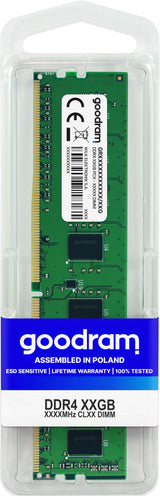 Goodram GR3200D464L22S/8G hukommelsesmodul 8 GB 1 x 8 GB DDR4 288-pin DIMM