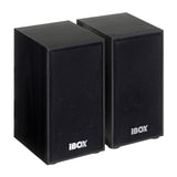 iBox IGLSP1B højttaler 2-vejs Sort Ledningsført 10 W