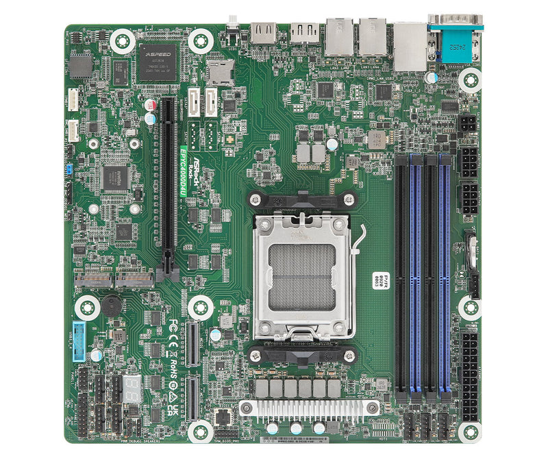 Asrock EPYC4000D4U bundkort KNOLL3 X300 Sokkel AM5 micro ATX