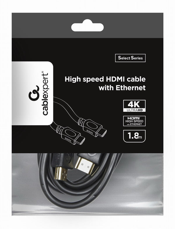Gembird CC-HDMI4L-6 HDMI-kabel 1,8 m HDMI Type A (Standard) Sort