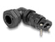 DeLOCK 60591 kabelforskruning Sort Plast 1 stk