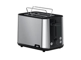 Braun HT 1510 8 2 skive(r) 900 W Sort, Rustfrit stål