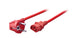 EFB Elektronik EK588RT.3V2 el-ledning Rød 3 m Strømstik type F C13 forbinder