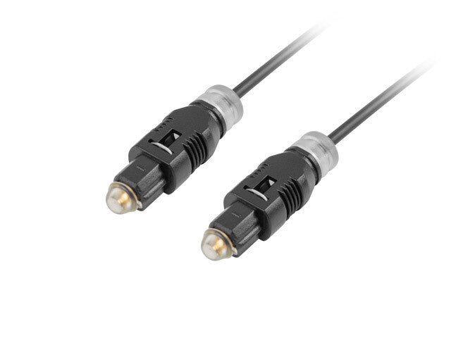 Lanberg CA-TOSL-10CC-0030-BK InfiniBand og fiberoptisk kabel 3 m Toslink Sort