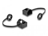 DeLOCK 66973 dækning af sokkel RJ-45 Sort, Rød, Hvid 50 stk