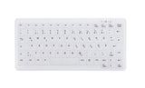 Contour Design Active Key AK-C4110 tastatur Medicinsk USB QWERTZ Tysk Hvid