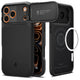 Spigen Optik Armor (MagFit) mobiltelefon etui 17,5 cm (6.9") Cover Sort