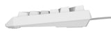 GENESIS Thor 230 TKL White Outemu Brown tastatur Spil USB + RF Wireless + Bluetooth QWERTY Hvid