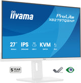 iiyama ProLite XB2797QSNP-W1 computerskærm 68,6 cm (27") 2560 x 1440 pixel Quad HD LCD Hvid