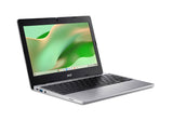 Acer Chromebook CB311-12HT-C8YQ Intel® N N100 29,5 cm (11.6") Berøringsskærm HD 4 GB LPDDR5-SDRAM 64 GB eMMC Wi-Fi 6E (802.11ax) ChromeOS Tysk Sølv