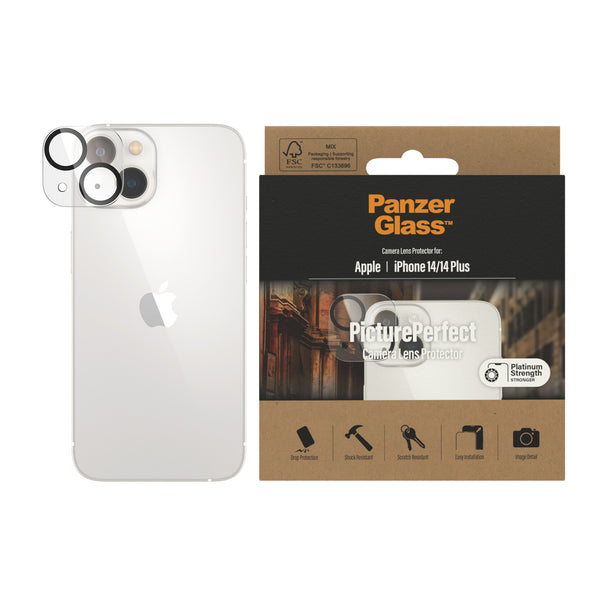 PanzerGlass ® PicturePerfect Kameralinsebeskytter iPhone 14 | 14 Plus