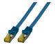 EFB Elektronik MK7001.0,15BL netværkskabel Blå 0,15 m Cat6a S/FTP (S-STP)