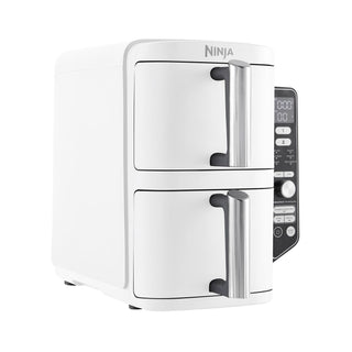 Ninja SL400EUWH frituregryde Dobbelt 9,5 L Enkeltstående 2470 W Varmluftsteger Hvid