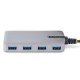 StarTech.com 5G4AB-USB-A-HUB interface hub USB 3.2 Gen 1 (3.1 Gen 1) Type-A 5000 Mbit/s Grå