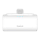 Baseus Compact 5000 mAh Hvid