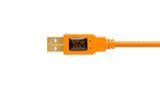 Tether Tools CU5430ORG USB-kabel USB 2.0 4,6 m USB A Micro-USB B Orange