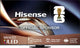 Hisense 55U8Q 139,7 cm (55") 4K Ultra HD Smart TV Wi-Fi Sort 700 cd/m²