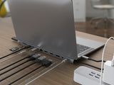 Conceptronic DONN17G dockingstation Ledningsført USB 3.2 Gen 1 (3.1 Gen 1) Type-C Grå