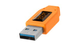 Tether Tools CU5454 USB-kabel USB 3.2 Gen 1 (3.1 Gen 1) 4,6 m USB A Micro-USB B 5 Gbit/sek. Orange